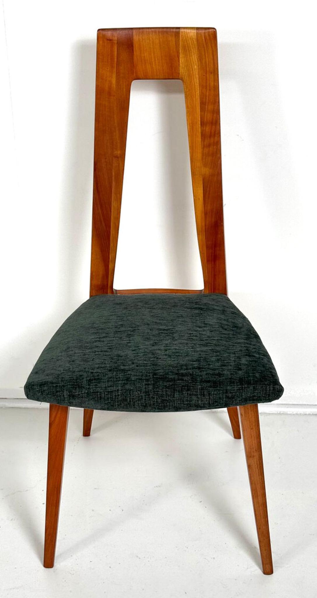 20ième siècle Ensemble de 12 chaises du milieu du siècle par Ernst Martin Dettinger pour Veil, années 1950 en vente