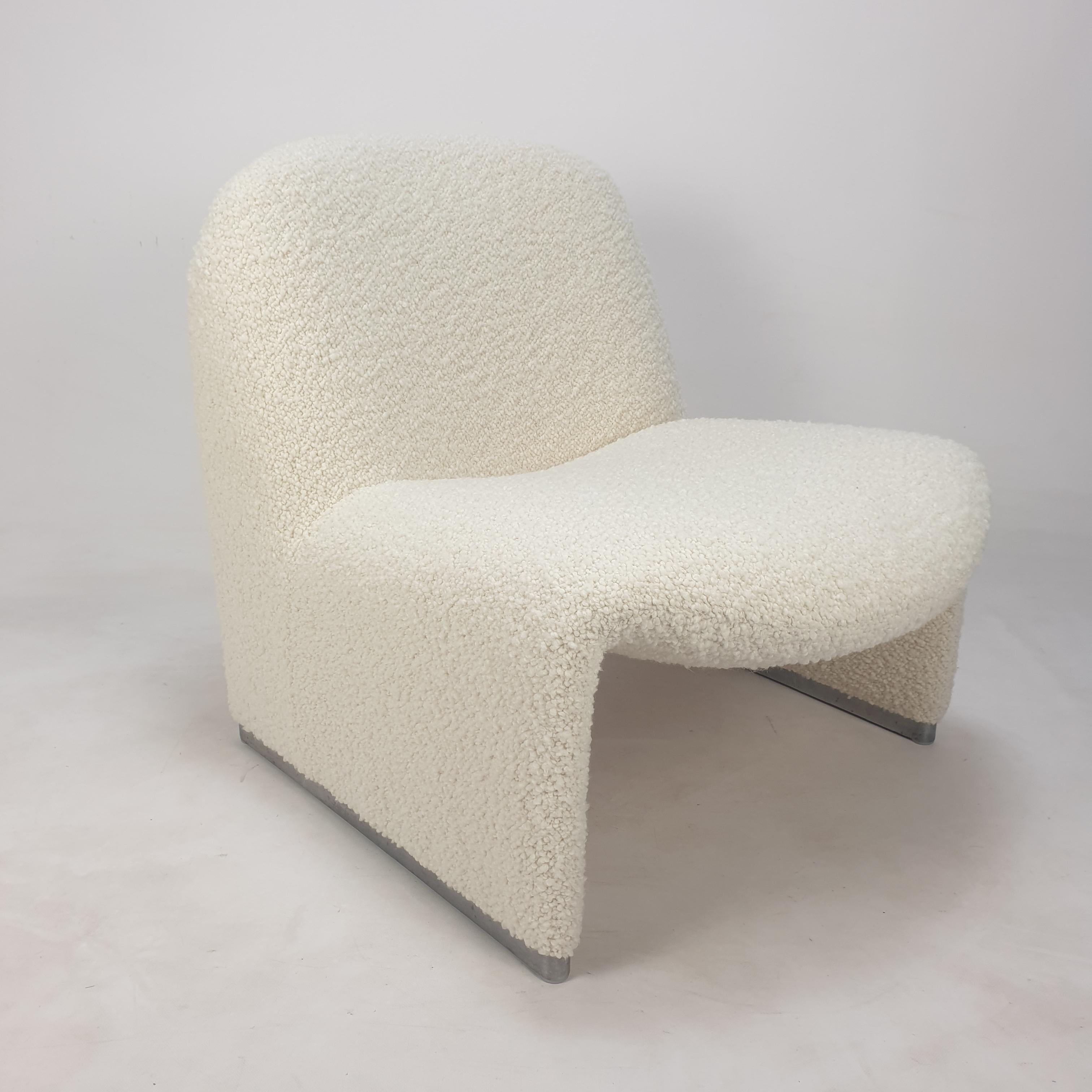 Mid-Century Set of 2 Alky Lounge Chairs by Giancarlo Piretti for Artifort, 1970s 5