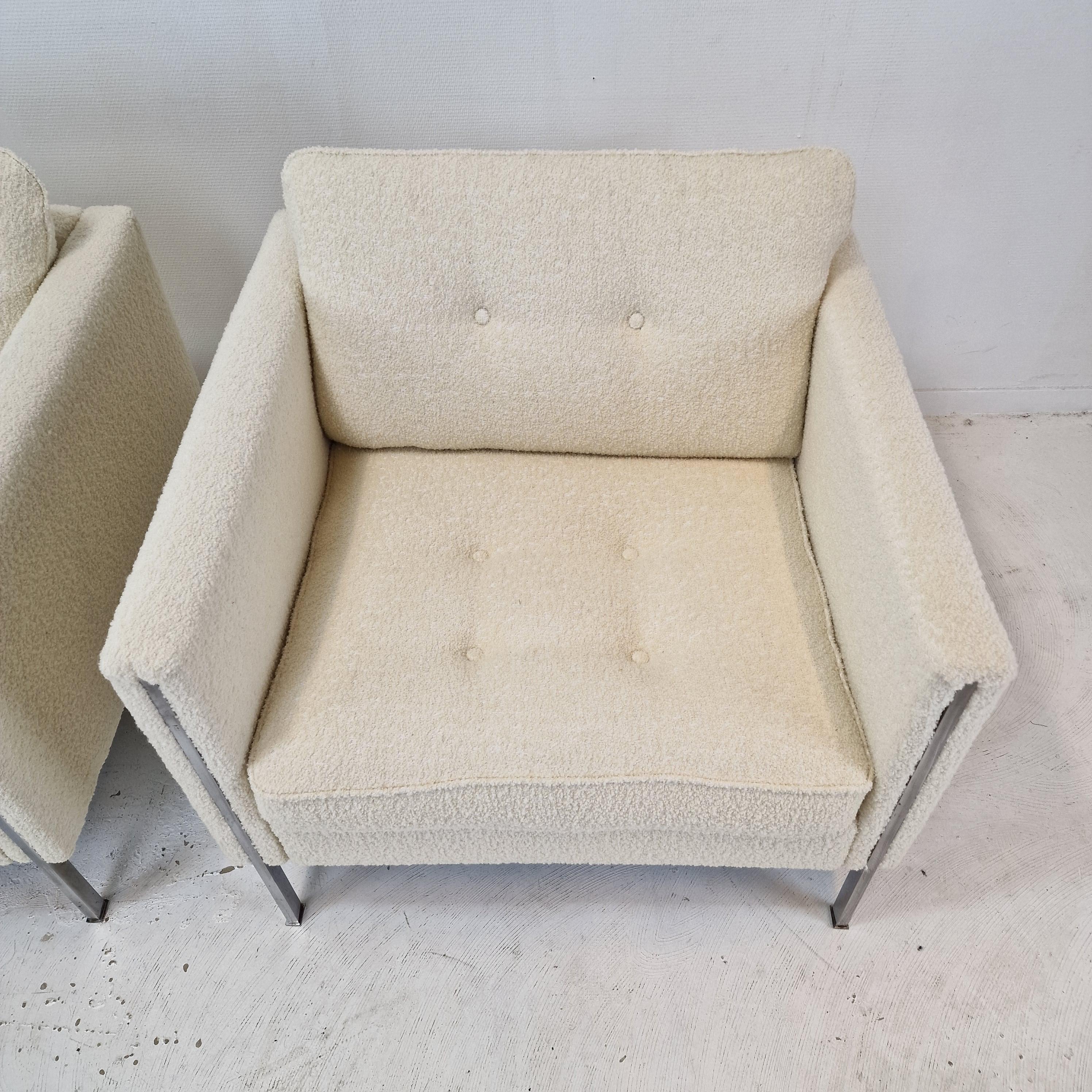 Midcentury Set of 2 Model 442 Chairs by Pierre Paulin for Artifort, 1960s For Sale 3