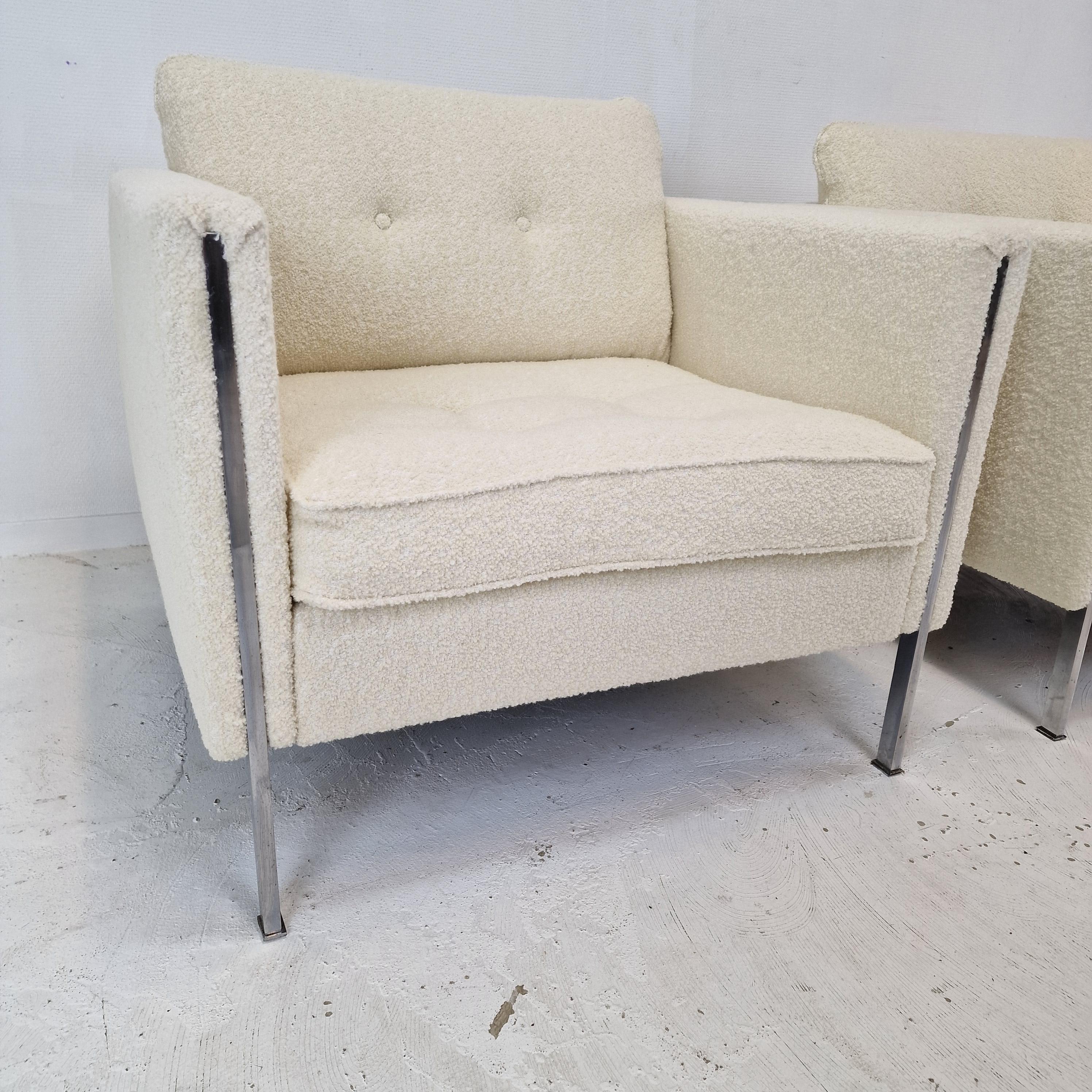 Midcentury Set of 2 Model 442 Chairs by Pierre Paulin for Artifort, 1960s For Sale 5