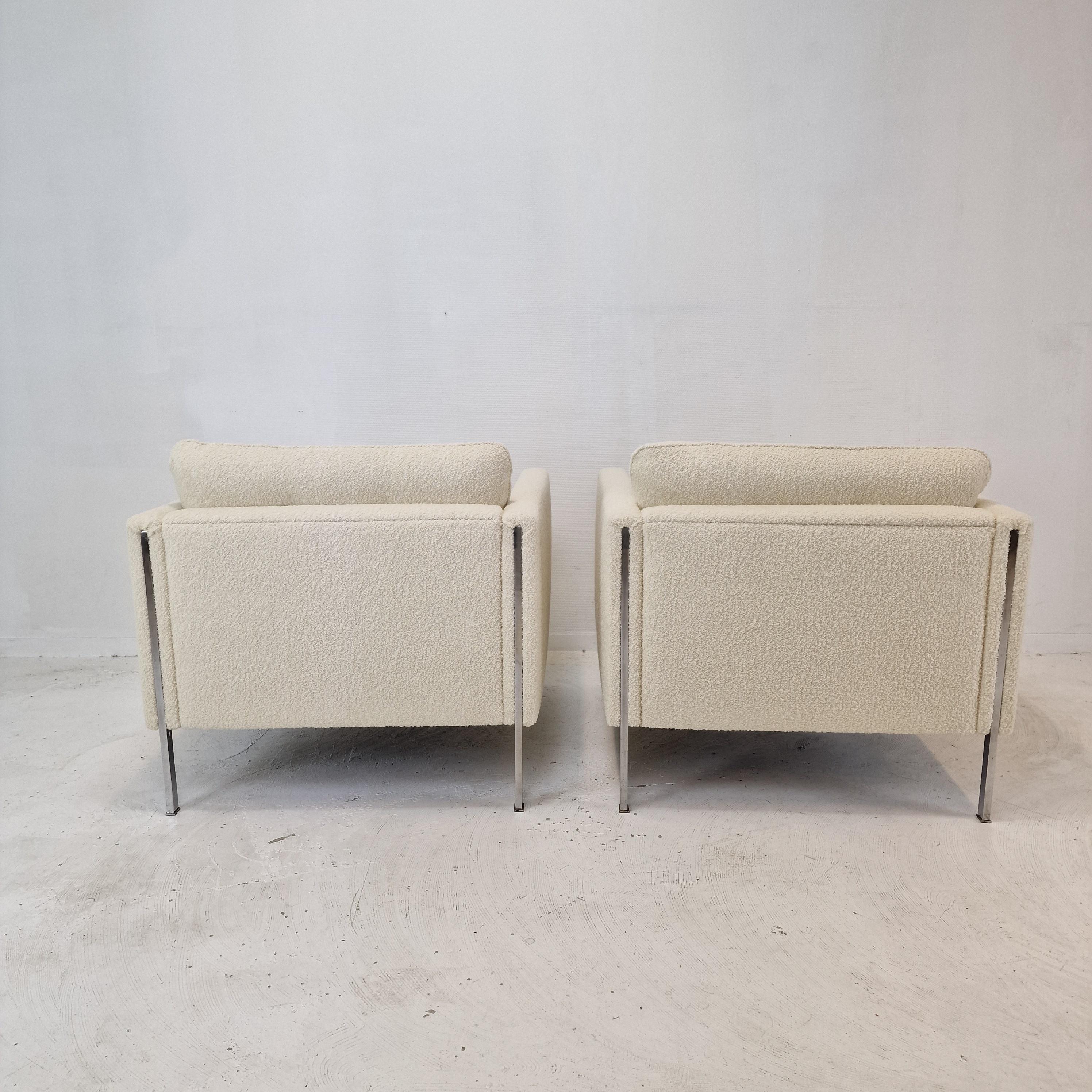 Midcentury Set of 2 Model 442 Chairs by Pierre Paulin for Artifort, 1960s For Sale 6