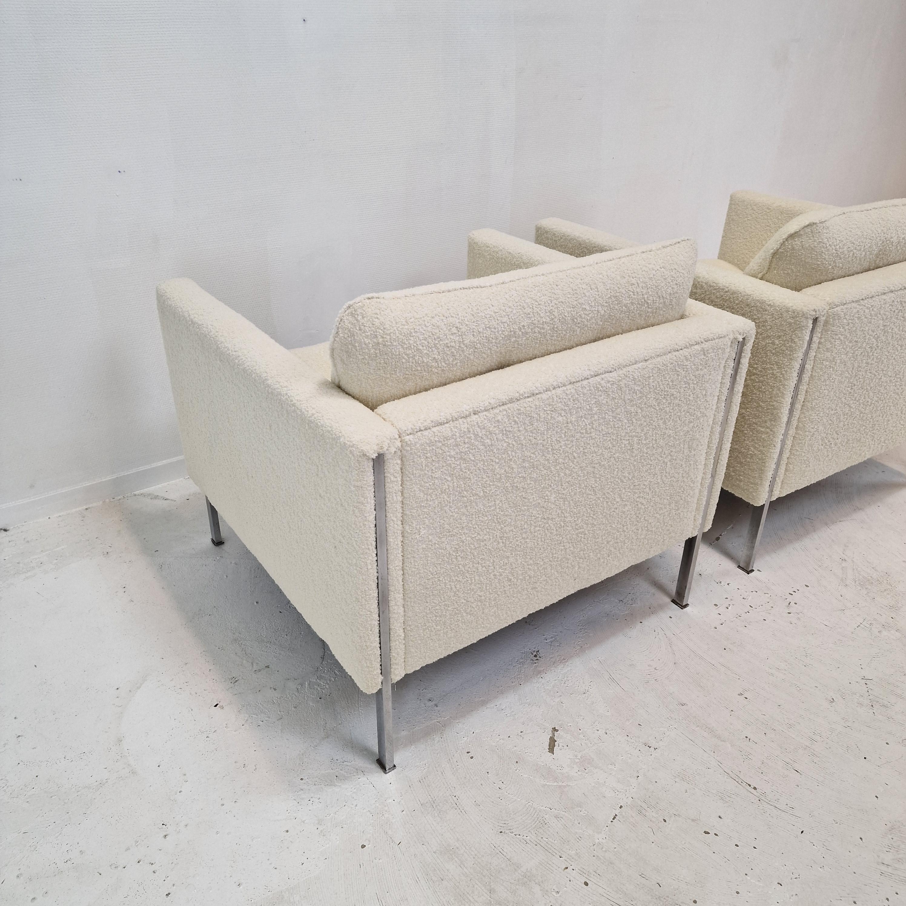 Midcentury Set of 2 Model 442 Chairs by Pierre Paulin for Artifort, 1960s For Sale 9