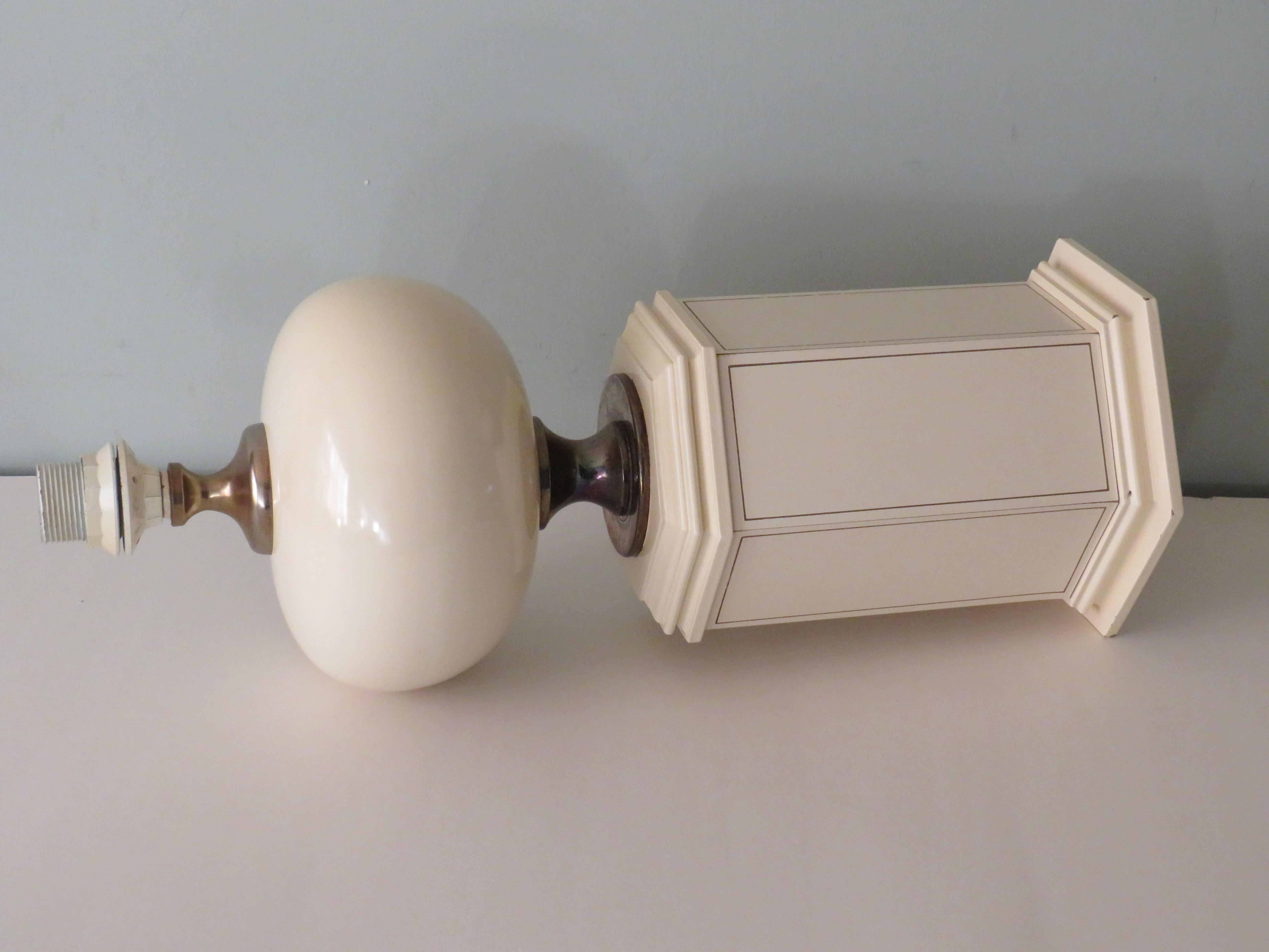 Mid Century Set of 2 Table Lamps by Maison Le Dauphin, France 1960-1970 For Sale 3