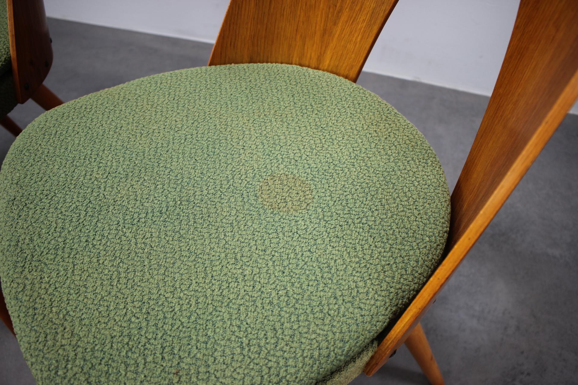 Milieu du XXe siècle Ensemble de 2 chaises Tatra du milieu du siècle par Antonín Šuman pour Tatra Pravenec, années 1960 en vente