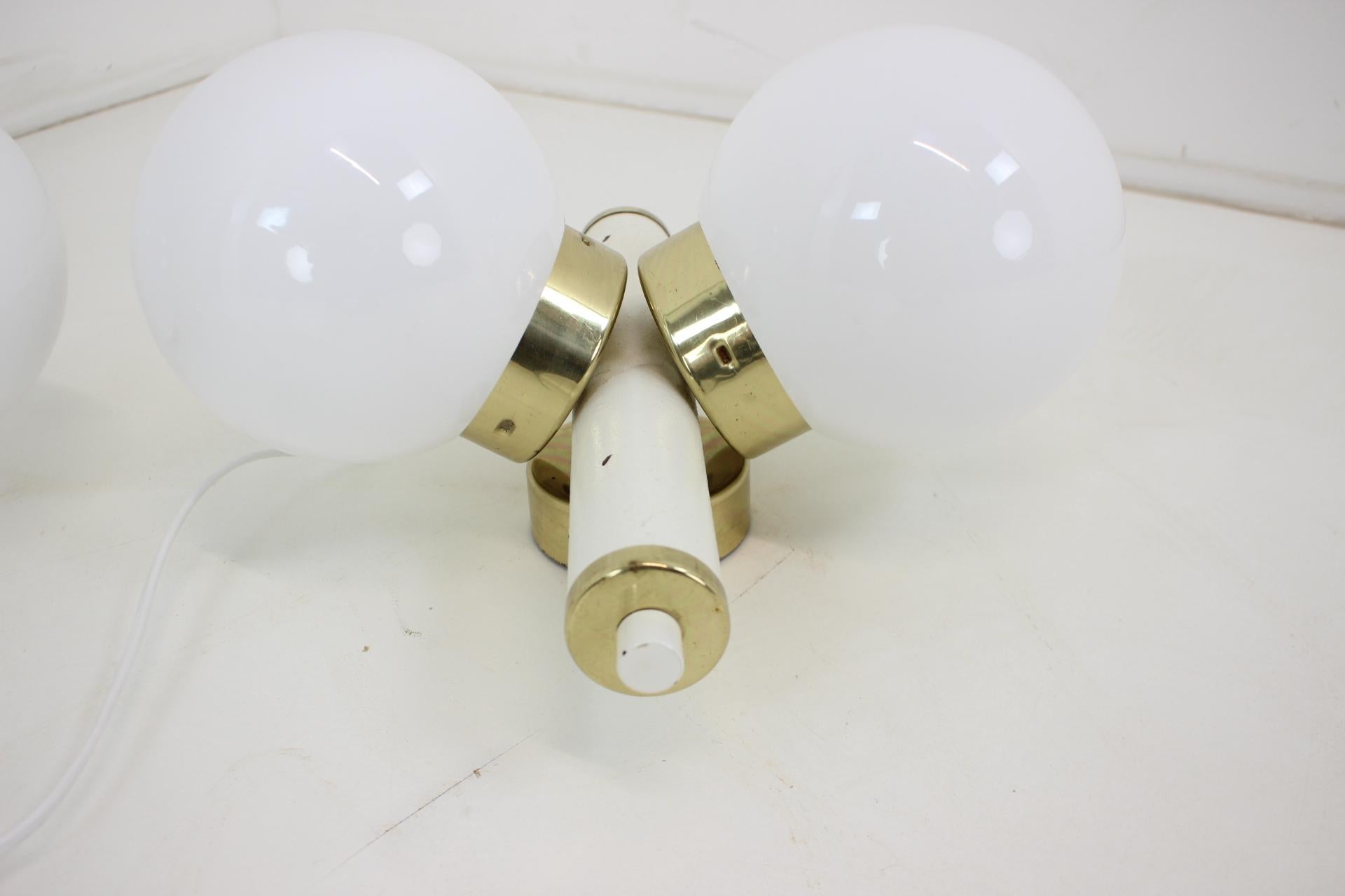 Mid-Century Set of 2 Wall Lamps by Instala Jilove, 1970’s For Sale 4