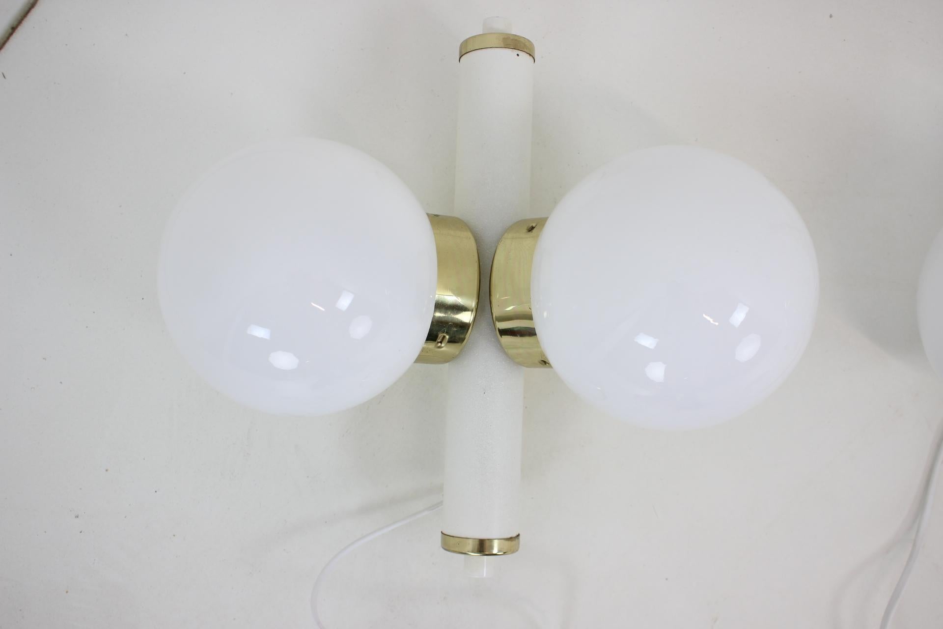 Mid-Century Set of 2 Wall Lamps by Instala Jilove, 1970’s For Sale 1