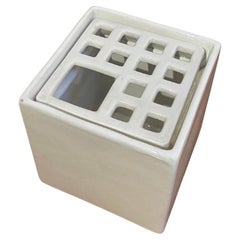 Mid-Century Set of 3 Ceramic " Ikebana" Vases for Gabbianelli, Italy, 1960s