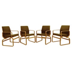 Midcentury Set of 4 Armchairs by Rud Thygesen