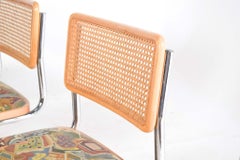 Mid-Century Set of 4 Cesca Dining Chairs by Marcel Breuer for Knoll