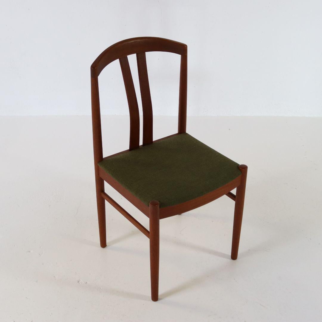 4 Esszimmerstühle aus der Mitte des Jahrhunderts von Carl Ekström für A. Johansson (Moderne der Mitte des Jahrhunderts) im Angebot