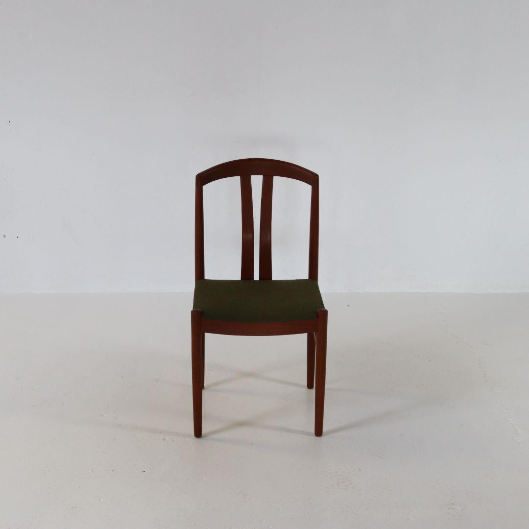 Swedish Mid-Century set of 4 Dining Chairs by Carl Ekström for A. Johansson For Sale
