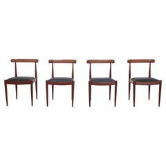Midcentury Set of 4 'Model 500' Chairs by Alfred Hendrickx for Belform, 1960s