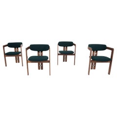 Juego de 4 sillones Pamplona de Augusto Savini para Pozzi, Italia, 1960