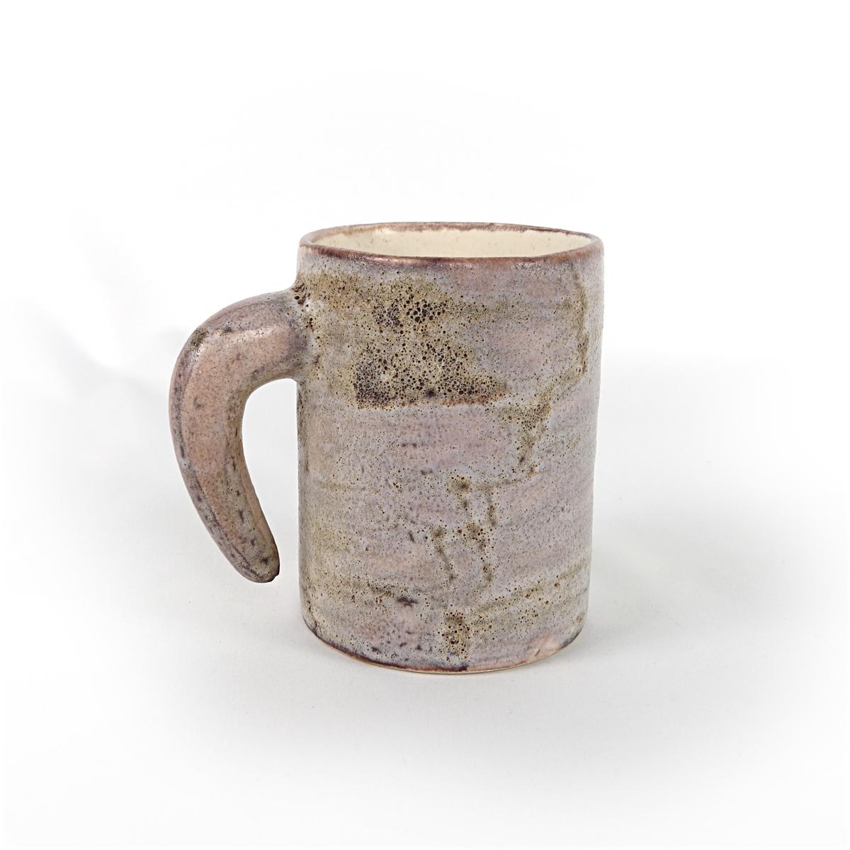 Midcentury Set of 6 Ceramic Mugs by Francis & Josette Bonaudi for Vallauris For Sale 6
