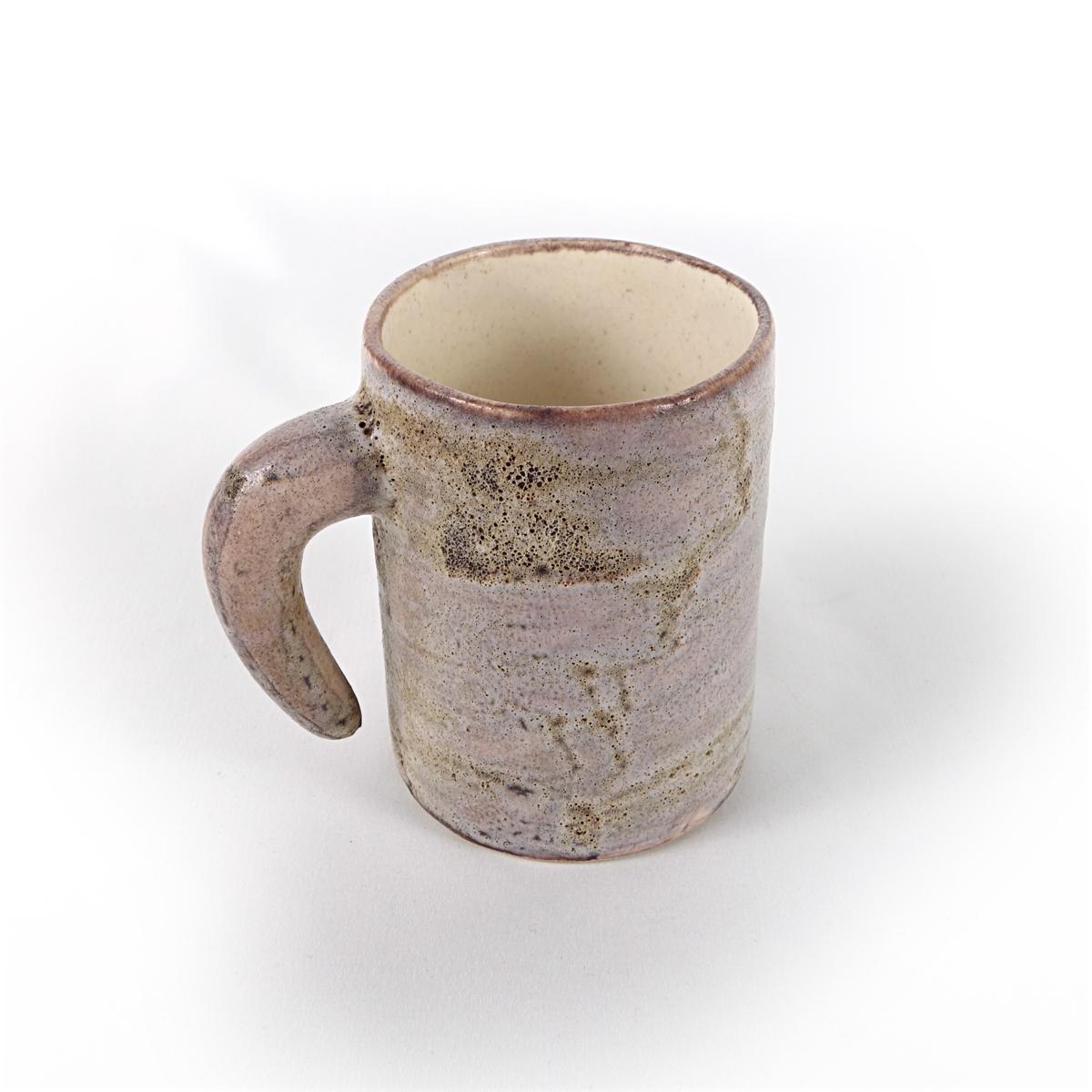 Midcentury Set of 6 Ceramic Mugs by Francis & Josette Bonaudi for Vallauris For Sale 7