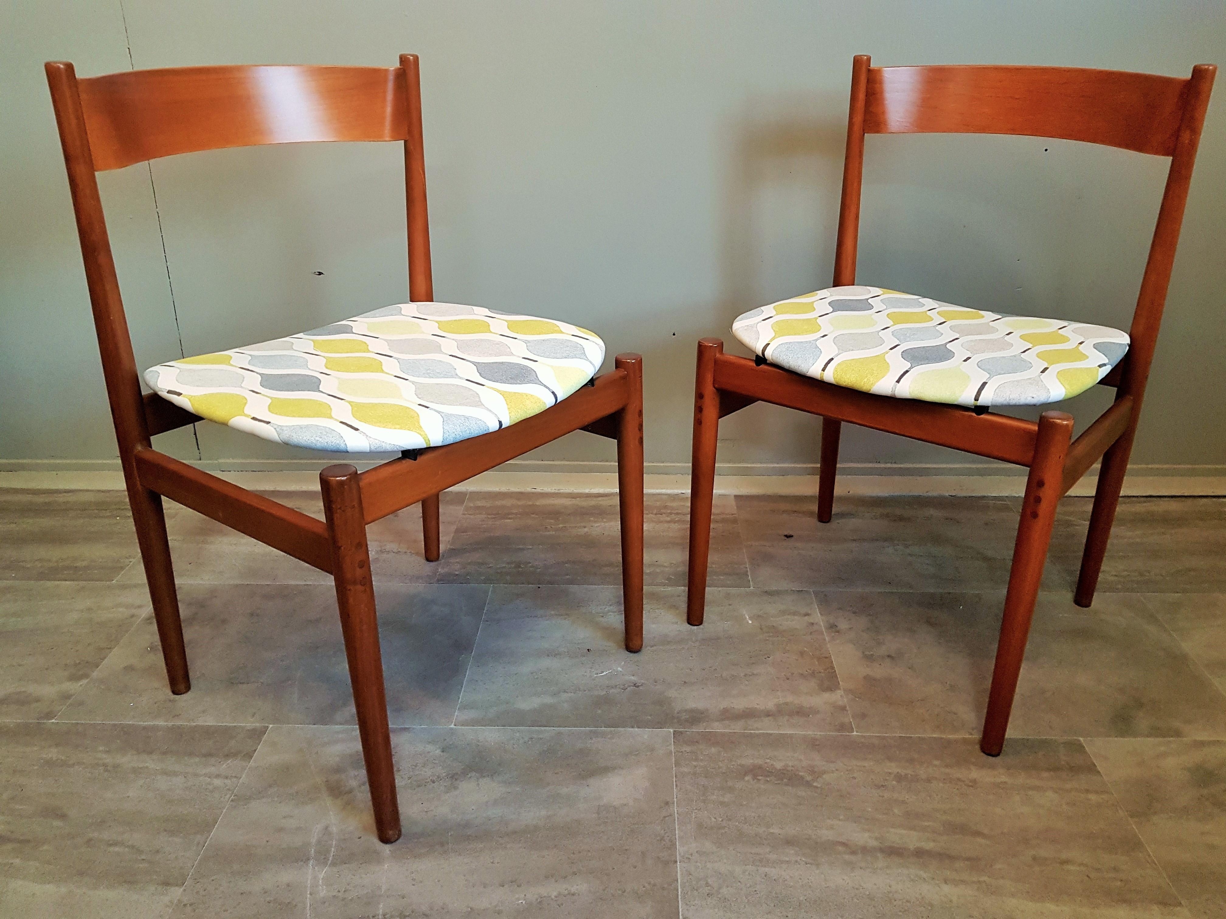 Midcentury Set of 7 Dining Chairs Mod 101 by Frattini  for Cassina, Italy, 1960 In Good Condition For Sale In Saarbruecken, DE