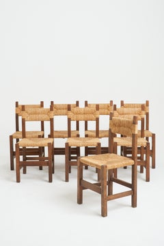 Mid-Century Set of 8 Dining Chairs