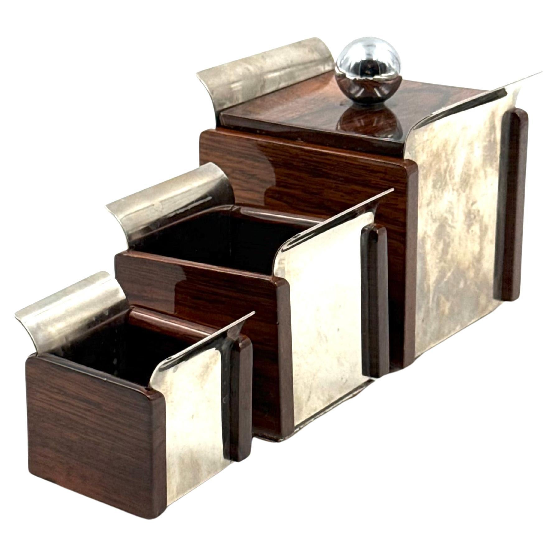 Mid-century Set of ashtrays, Ico Parisi, Italy 1960s For Sale