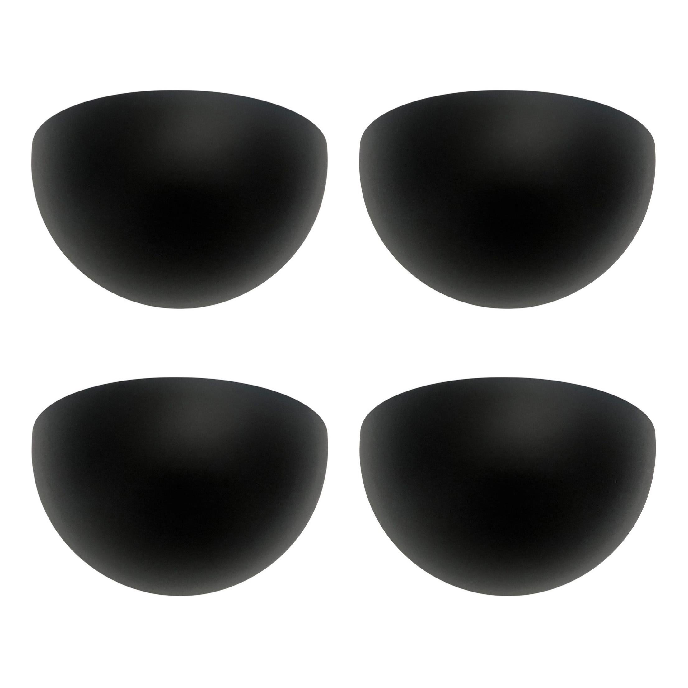 Mid-Century Set of Eight Black Metal Wall Sconces by Estiluz, Barcelona, 1970s For Sale 10