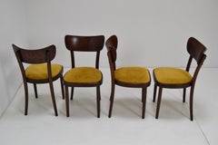 Midcentury Set of Four Chairs or Ton, 1960s
