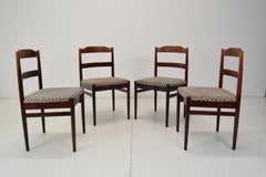 Set di quattro sedie/TON di metà secolo, anni '70
