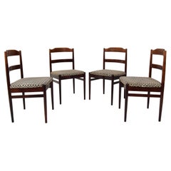 Vintage Mid-Century Set of Four Chairs/TON, 1970's