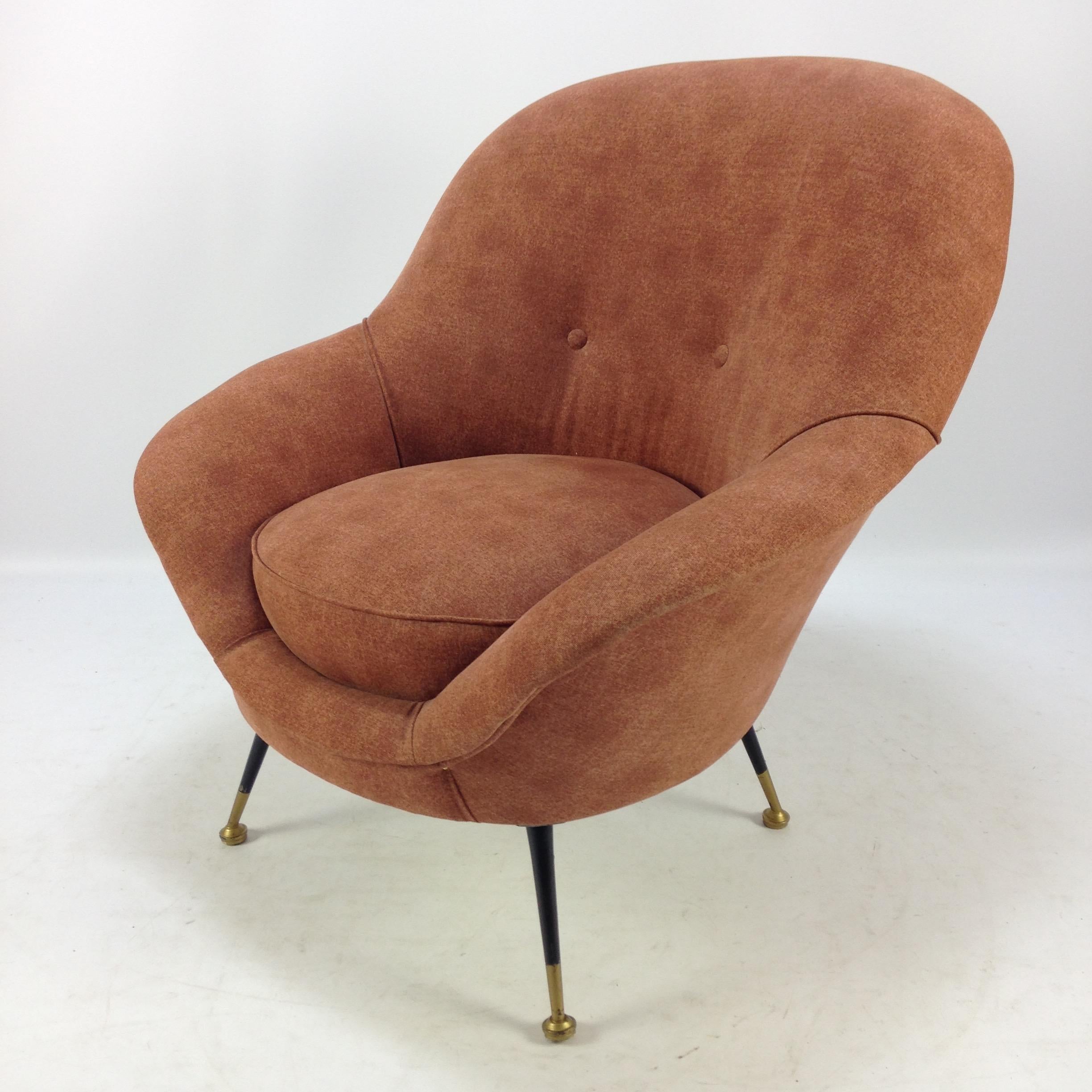 Italienische Sessel aus der Jahrhundertmitte, 1950er Jahre im Angebot 5