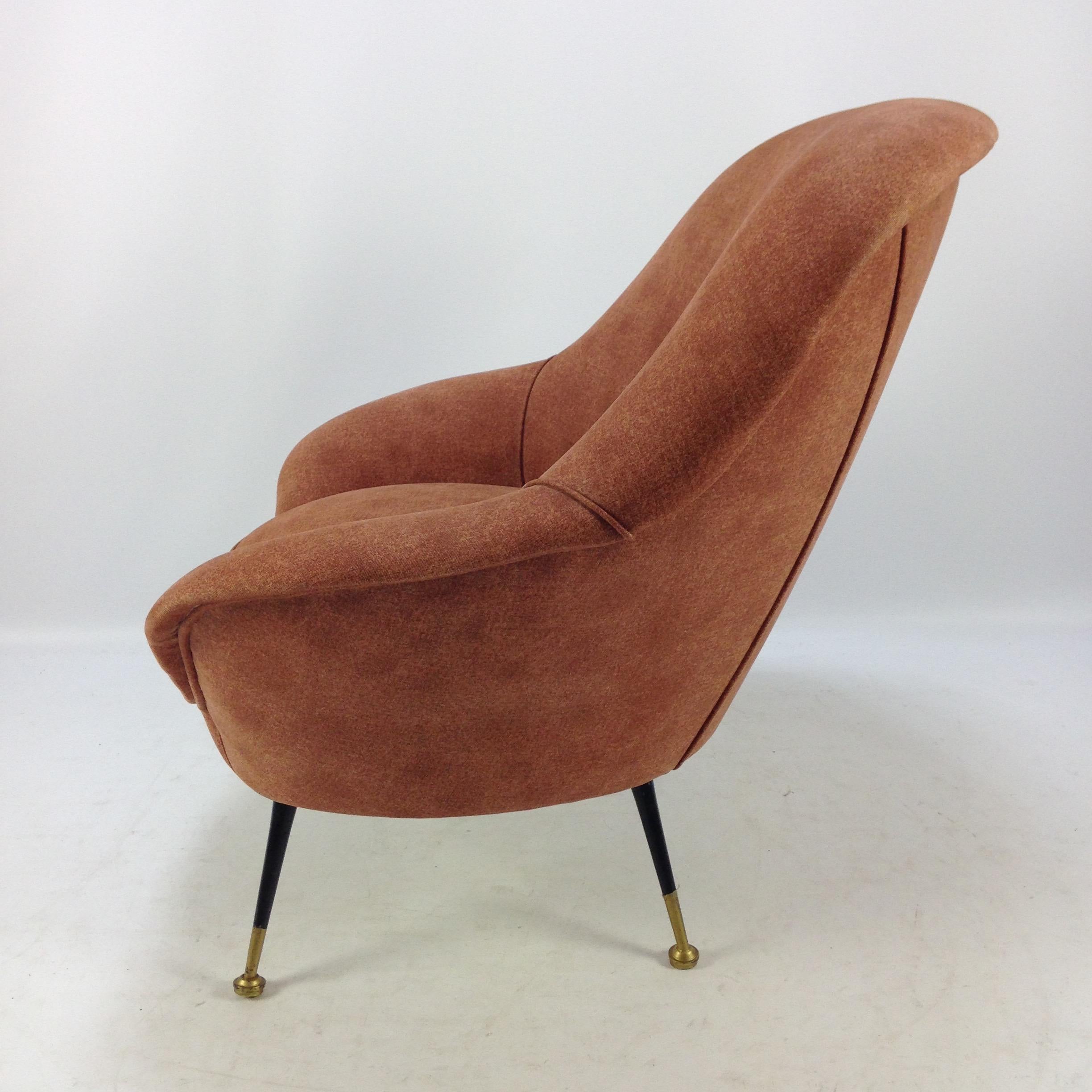 Italienische Sessel aus der Jahrhundertmitte, 1950er Jahre im Angebot 6