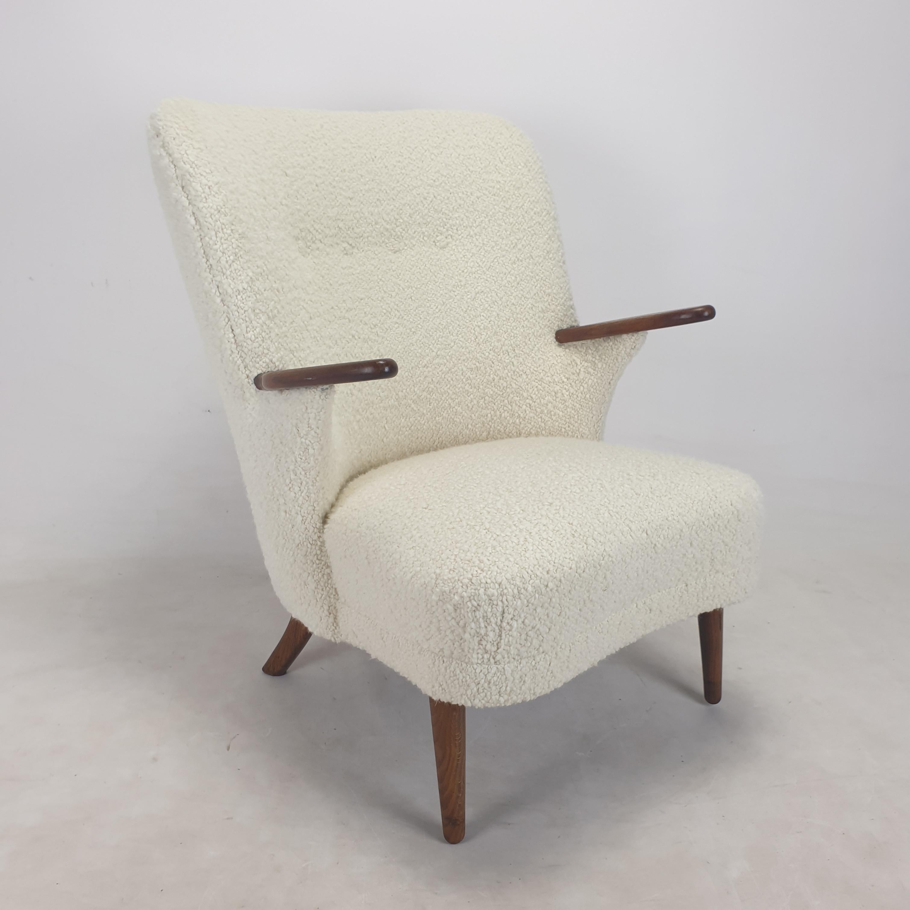 Mid-Century Modern Ensemble de fauteuils de salon du milieu du siècle par Kronen Aarhus, Danemark, années 1950 en vente