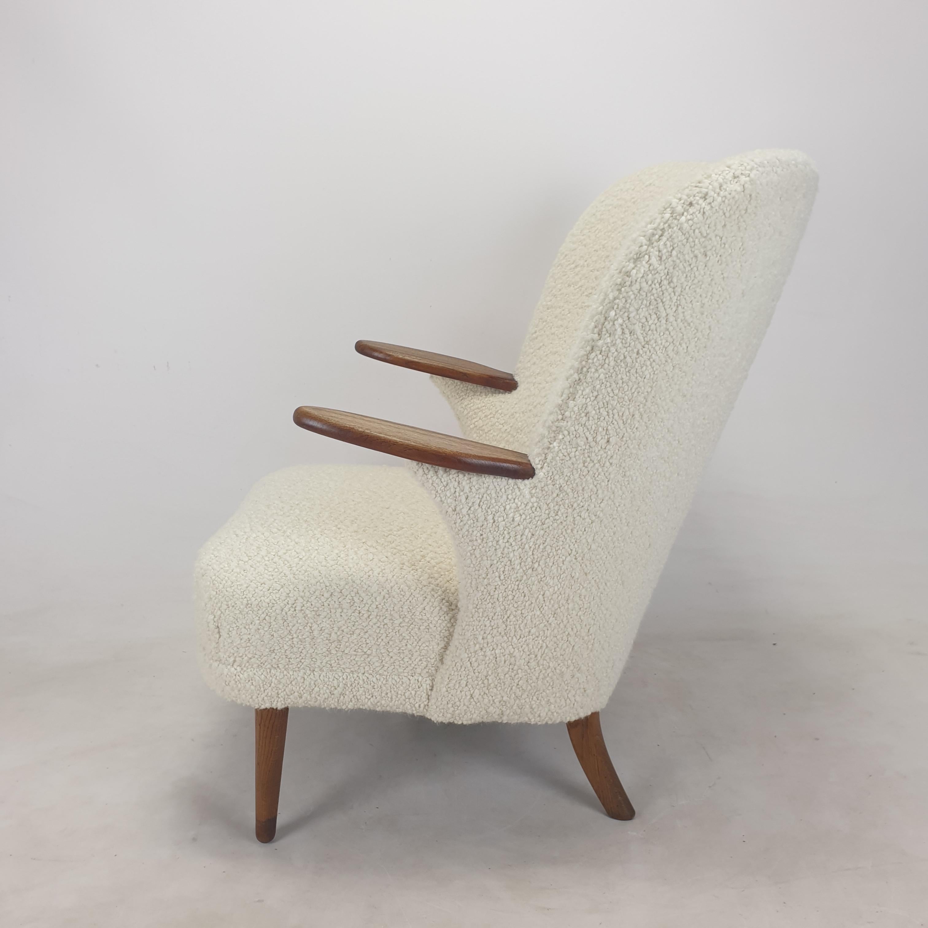 Mid Century Set of Lounge Chairs by Kronen Aarhus, Denmark 1950's In Excellent Condition For Sale In Oud Beijerland, NL