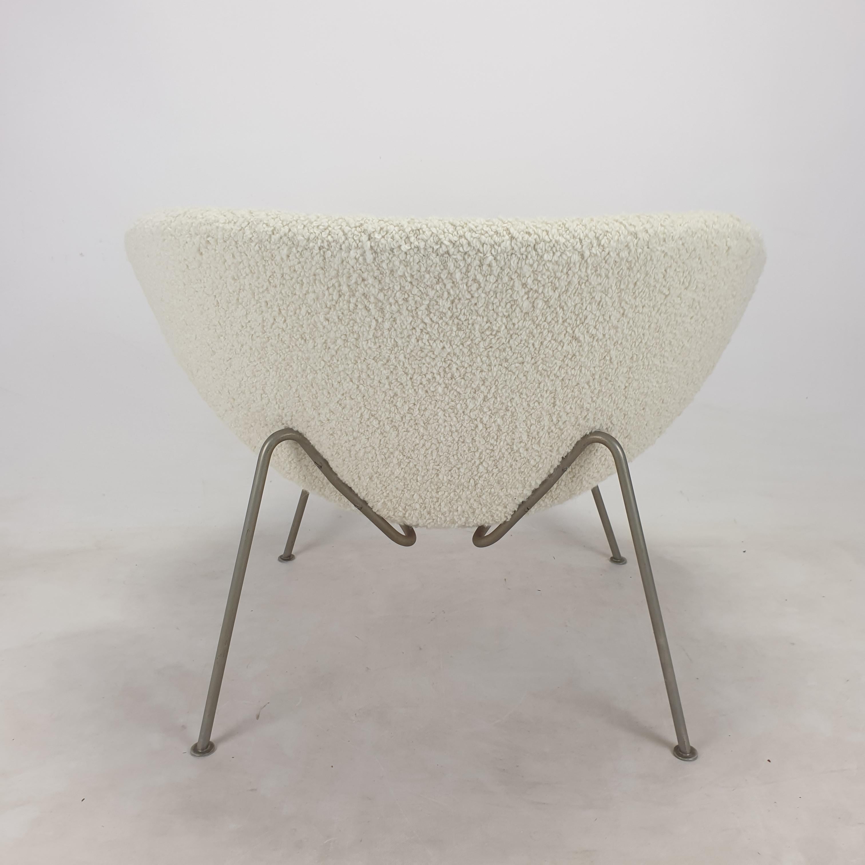 Set di sedie a fette arancioni del 1960 di Pierre Paulin per Artifort, metà secolo. in vendita 2