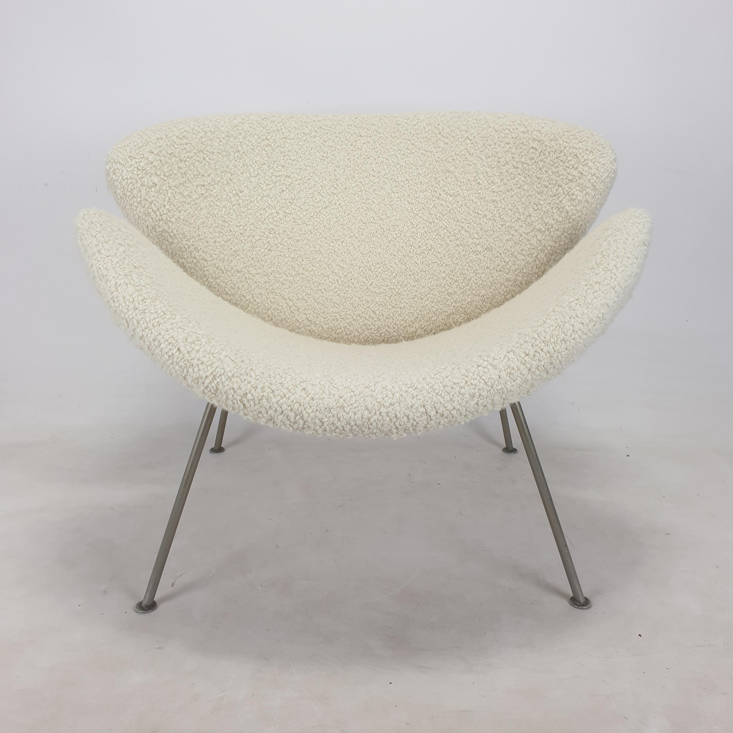 Set di sedie a fette arancioni del 1960 di Pierre Paulin per Artifort, metà secolo. in vendita 7