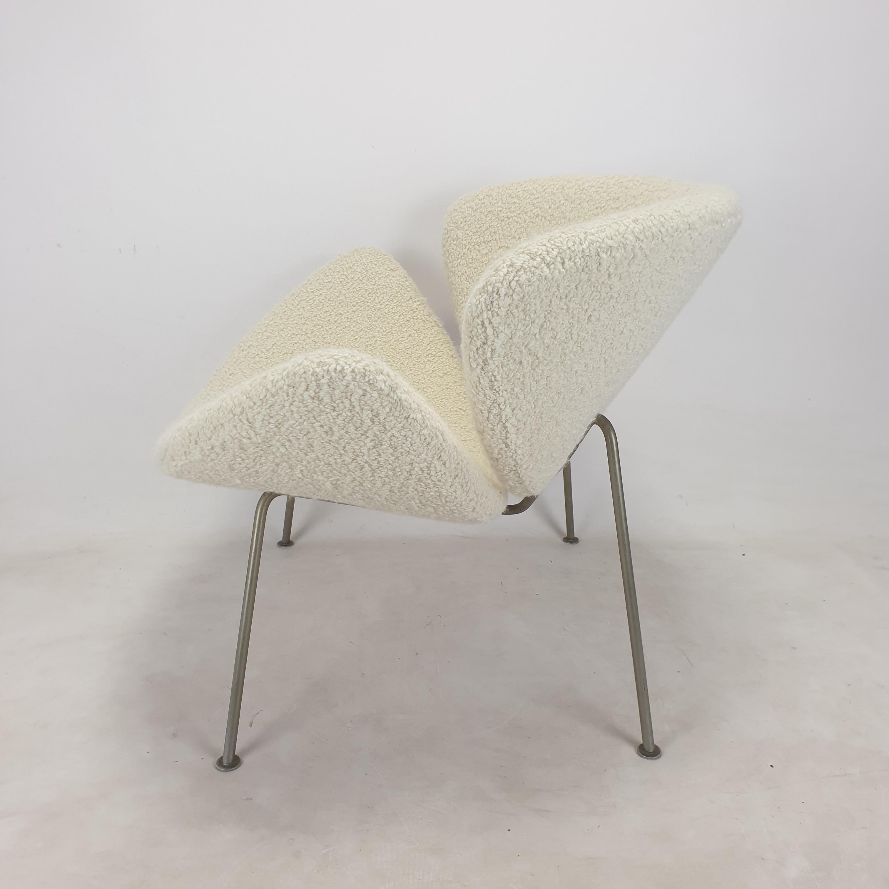 Set di sedie a fette arancioni del 1960 di Pierre Paulin per Artifort, metà secolo. in vendita 8