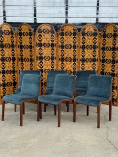 Mid-Century Set of Six Bentwood Dining Chairs by Bill Stephens for Knoll
