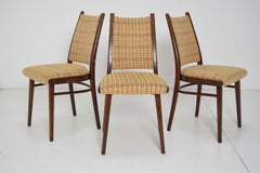 Midcentury Set of Three Chairs by Ton, 1960s