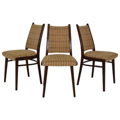 Midcentury Set of Three Chairs by Ton, 1960s