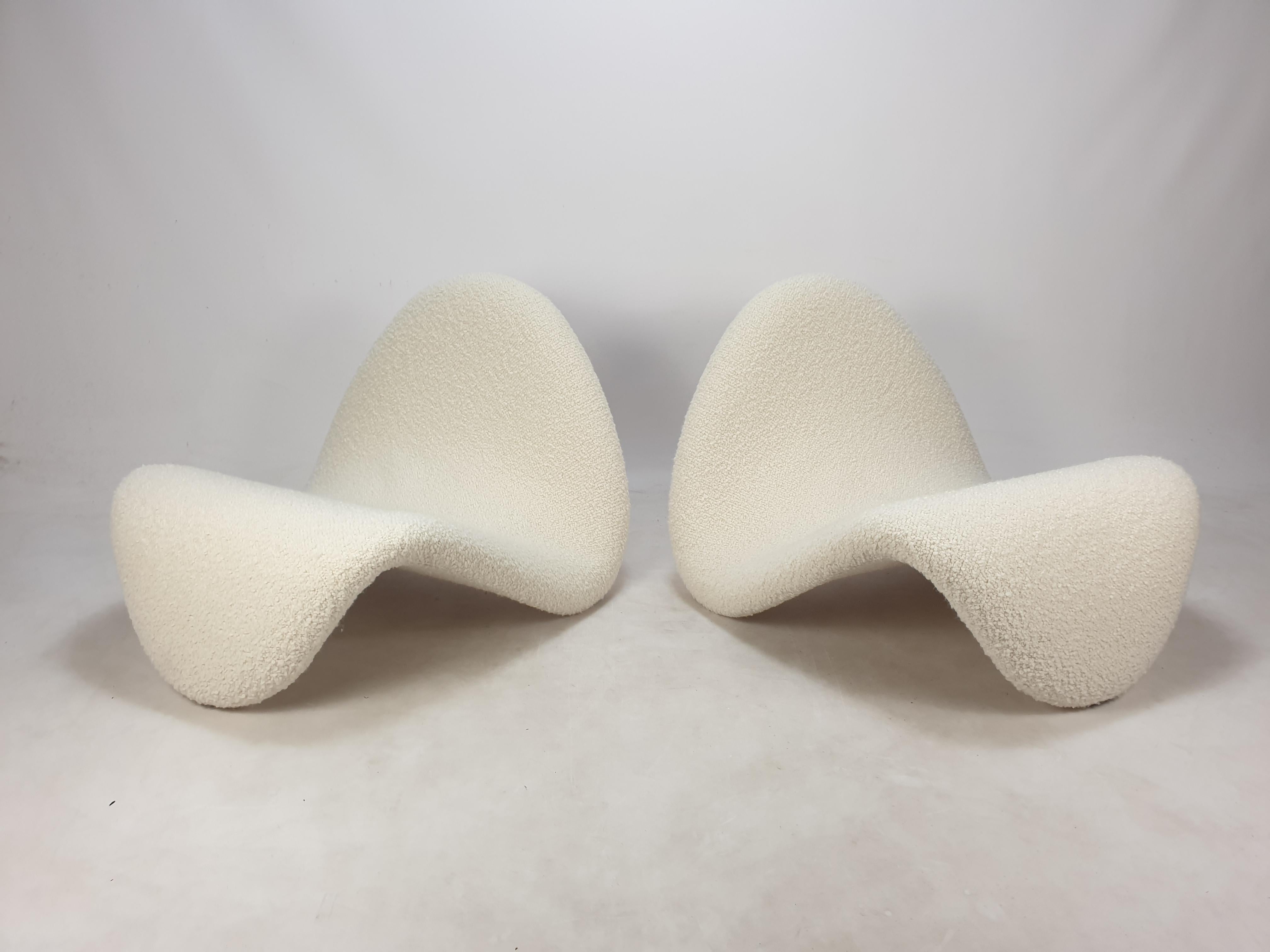 Mid-Century Set of Tongue Chairs by Pierre Paulin for Artifort, 1960s 11