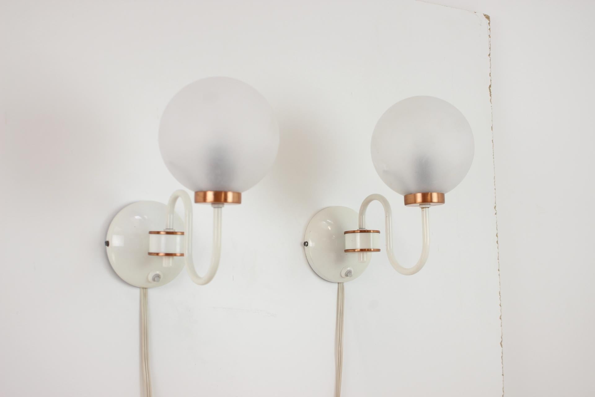 Mid-Century  Wall Lamp by Drukov, 1970’s For Sale 6