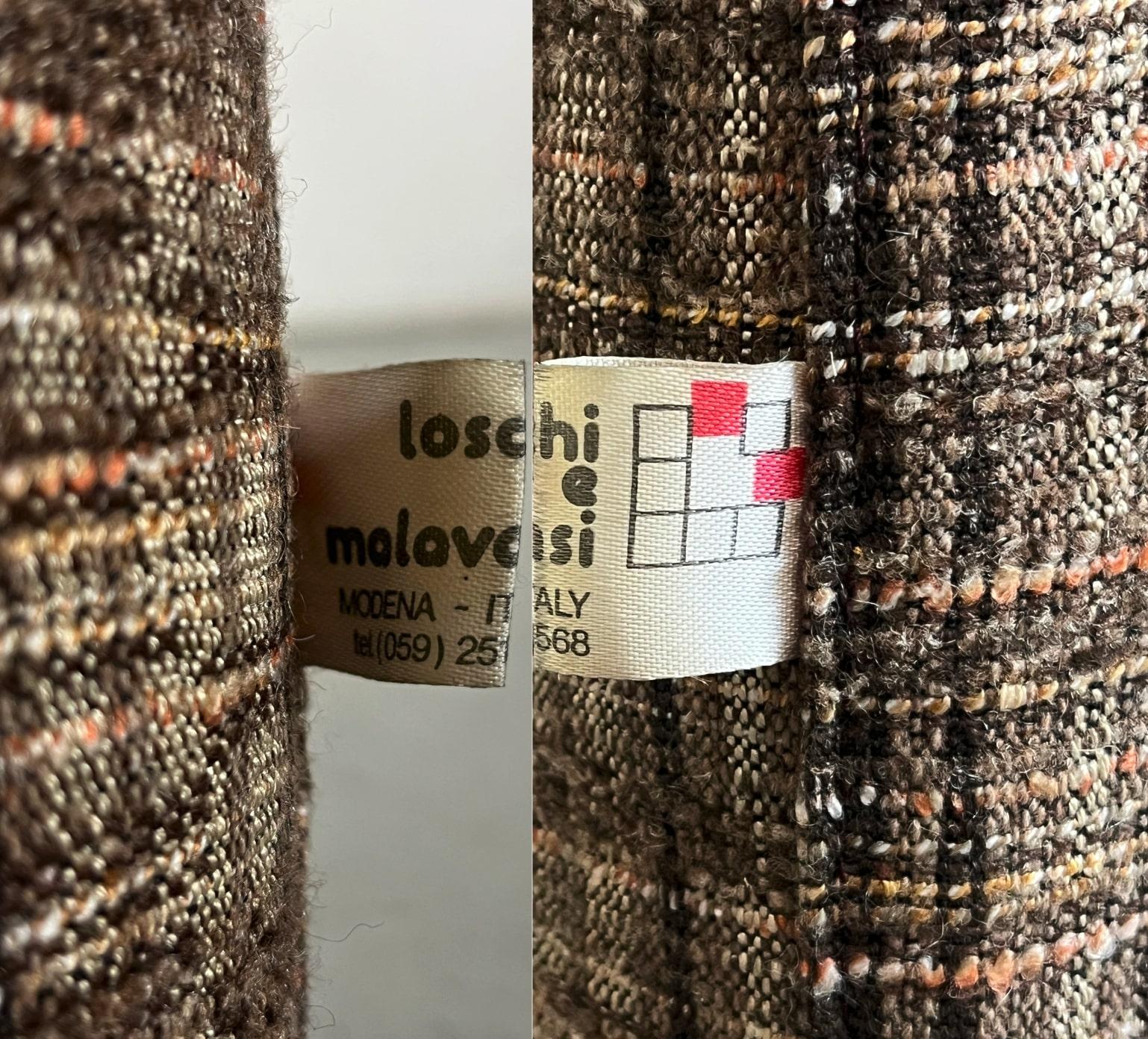 Set di sedute modulari di Loschi & Malavasi, Italia, anni '70, metà secolo. in vendita 3