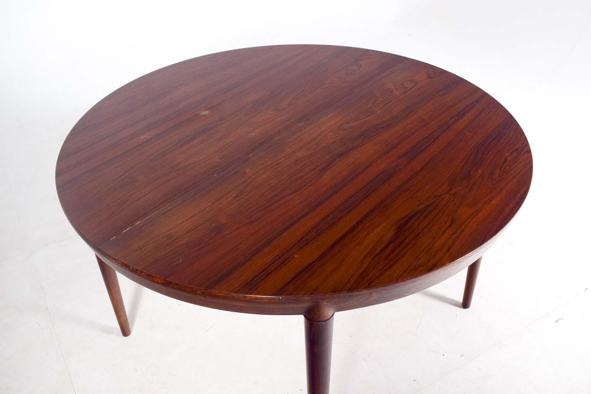 Danois Table de salle à manger Mid Century Severin Hansen Jr, modèle 71, Haslev en vente