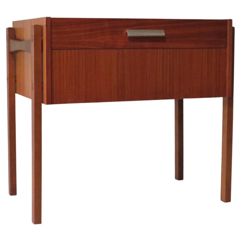 Mid century sewing box, Scandinavia 1970 For Sale at 1stDibs