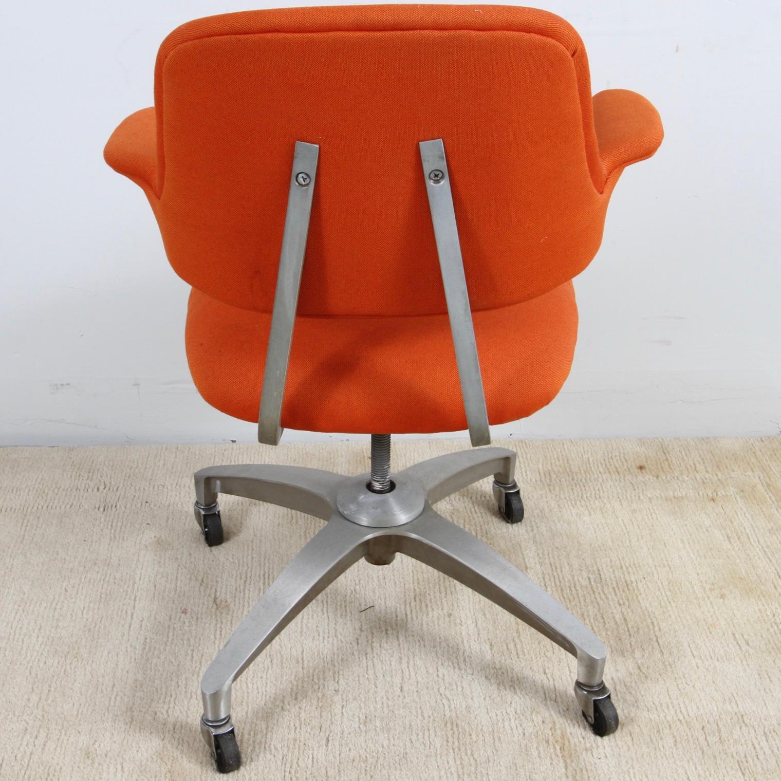 American Mid Century Shaw Walker Office Chair For Sale