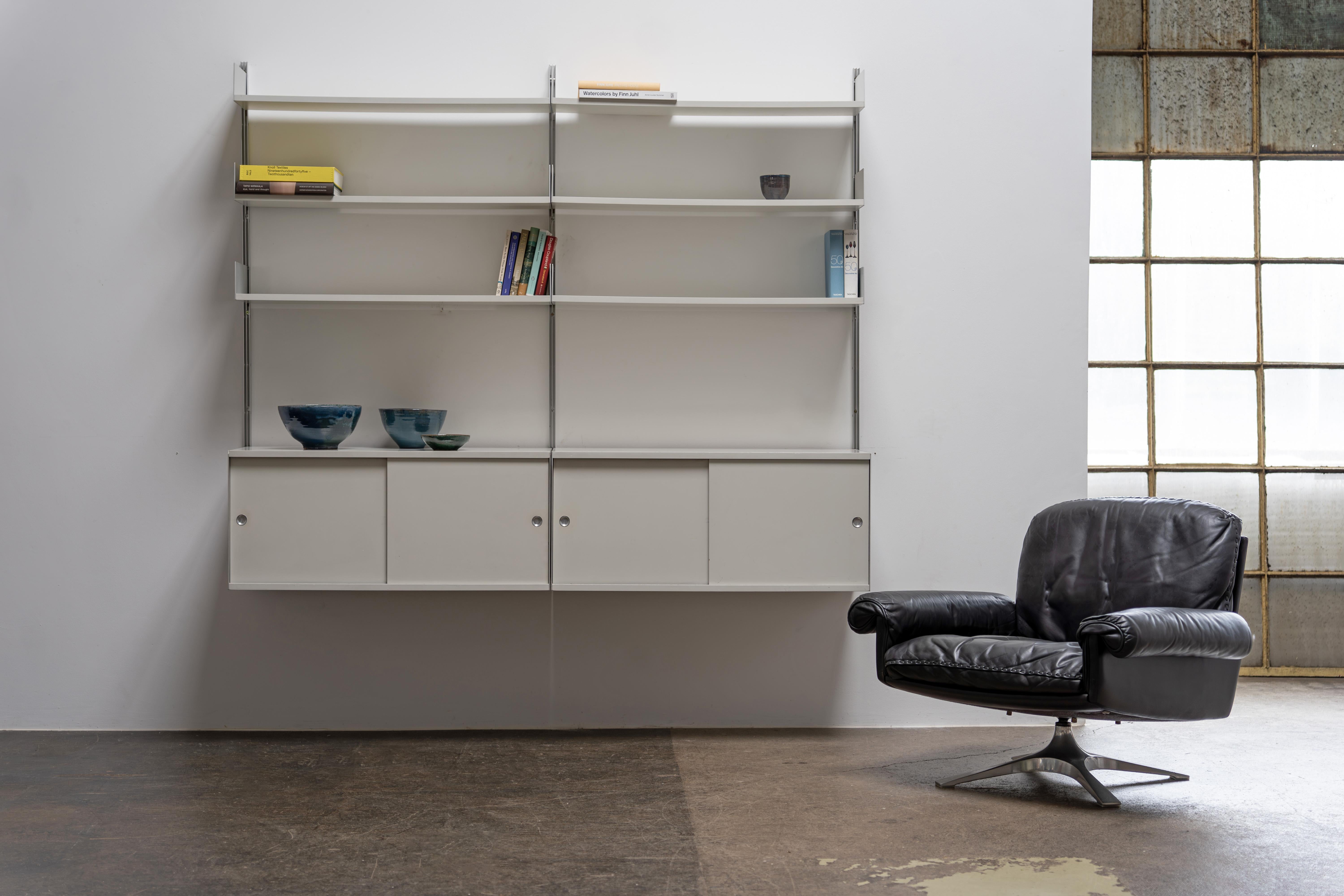 German Mid-Century Shelf System By Dieter Rams Vitsoe, Model 606, 1960s