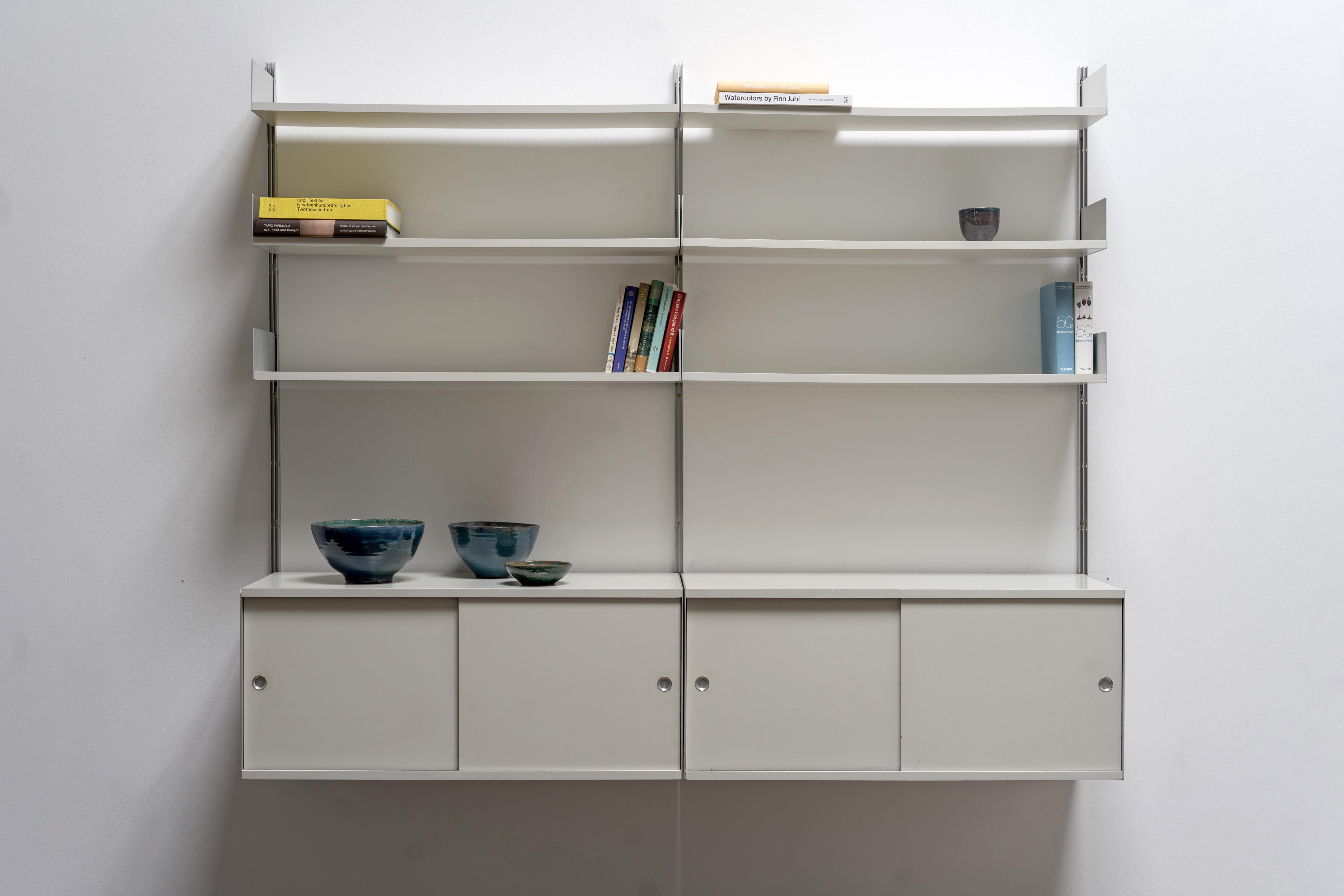 20th Century Mid-Century Shelf System By Dieter Rams Vitsoe, Model 606, 1960s