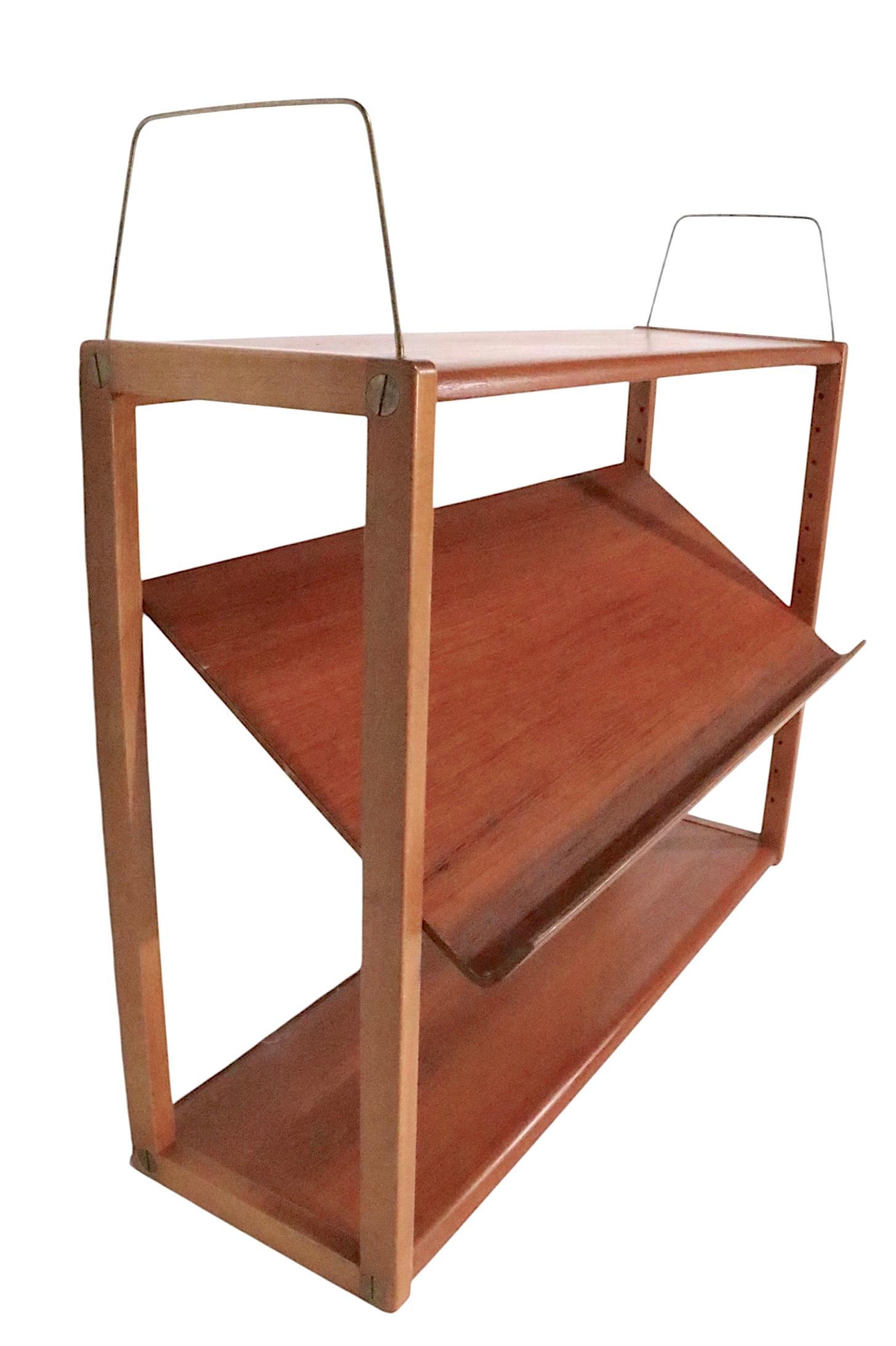 Ottone Scaffale di metà secolo di Bertil Fridhagen per Bodafors DUX Sweden  anni '50 circa in vendita