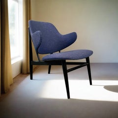 Mid-Century Shell Armchair by LB Kofod Larsen for Christensen Larsen
