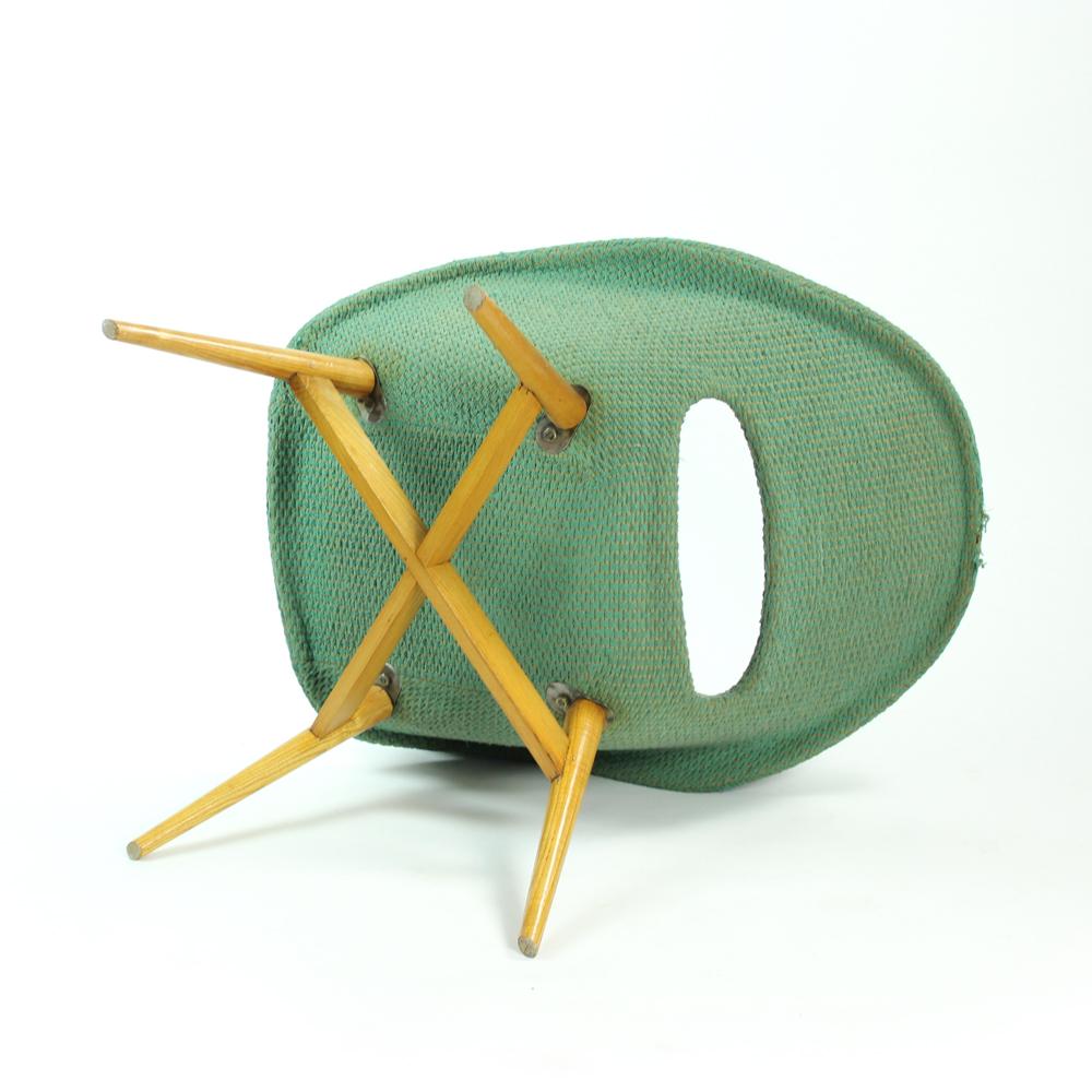 Mid Century Shell Chair By František Jirák, 1960s For Sale 2