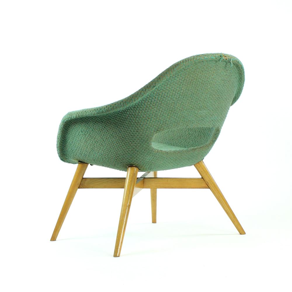 Mid-Century Modern Mid Century Shell Chair By František Jirák, 1960s For Sale