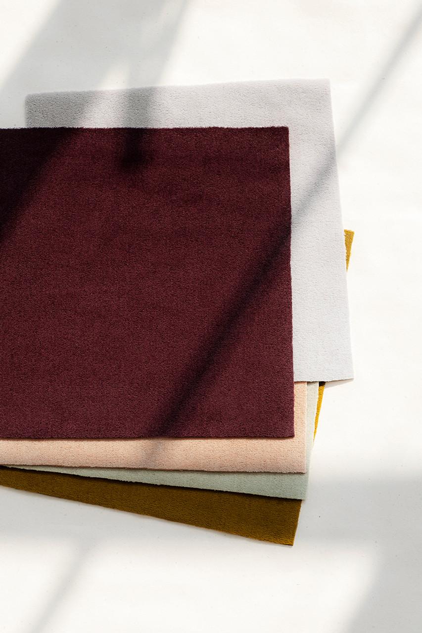 Mid Century Shell Chair, Lila Wollsamt Alexander, Dedar, Europa, 1960er Jahre im Angebot 2