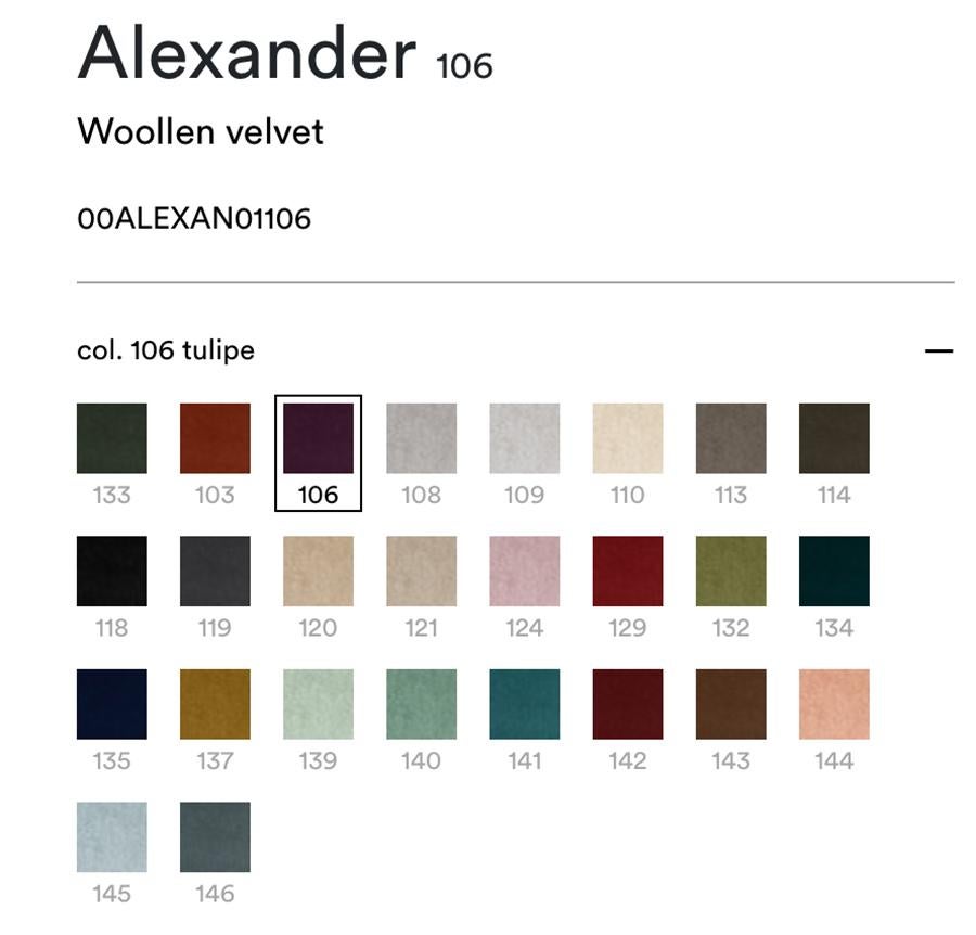 Mid Century Shell Chair, Lila Wollsamt Alexander, Dedar, Europa, 1960er Jahre im Angebot 3